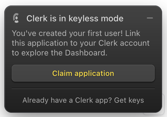 Clerk Popup